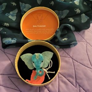 Balthazar Brooch & Hair Scarf